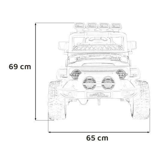 Pojazd Off-Road CLIMBER Czarny