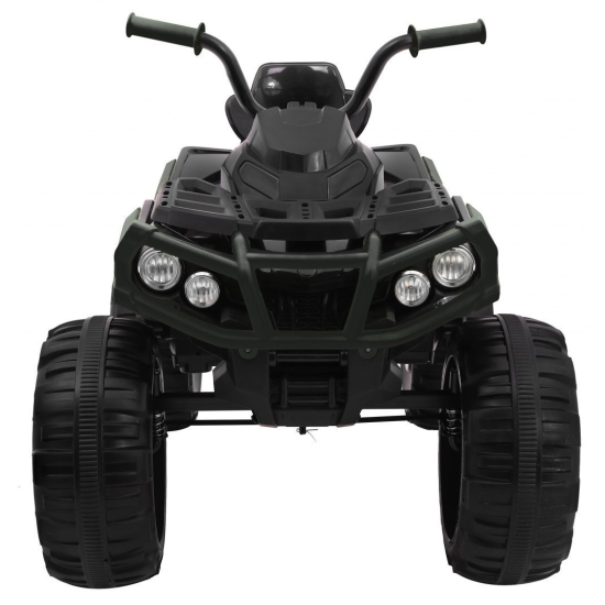 Quad ATV na akumulator dla dzieci Czarny + Koła EVA + Radio MP3 + LED + Wolny Start