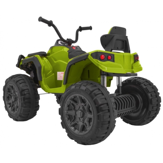 Quad ATV na akumulator dla dzieci Zielony + Koła EVA + Radio MP3 + LED + Wolny Start