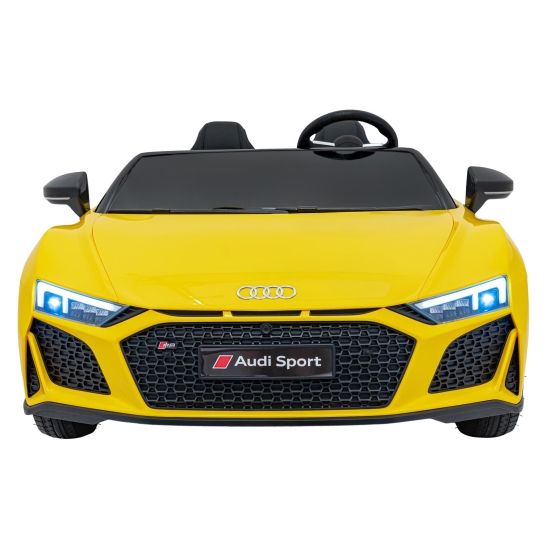 Pojazd Audi Spyder R8 LIFT STRONG Żółty