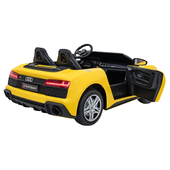 Pojazd Audi Spyder R8 LIFT Żółty