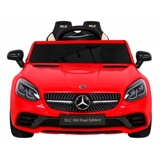 Mercedes Benz SLC300 Auto na akumulator dla dzieci Czerwony + Dźwięki MP3 Światła + Pilot + Wolny Start