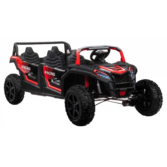 Pojazd 4-osobowy Buggy ATV RACING UTV2000 Z Baterią Li-ion Czerwony