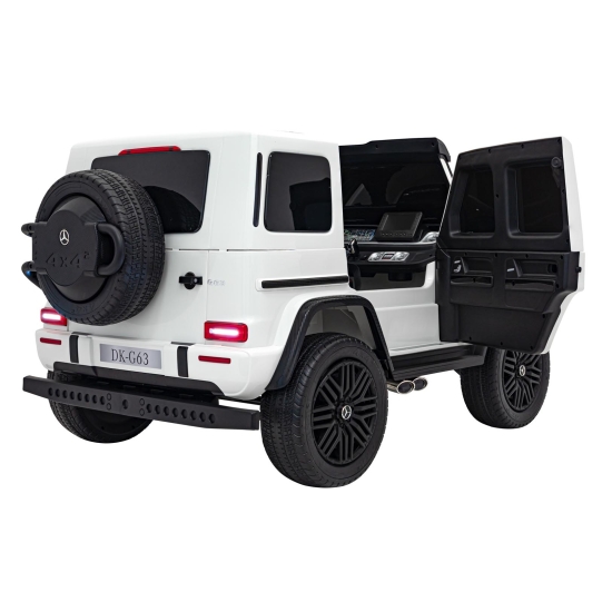 Pojazd Mercedes Benz G63 AMG XXL MP4 Biały