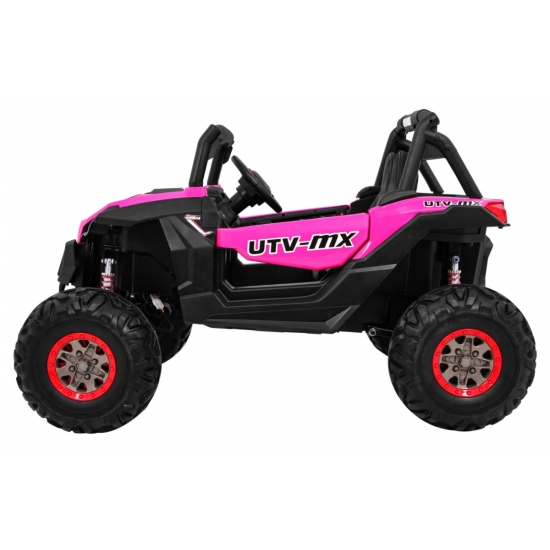 Buggy SuperStar dla dzieci Różowy + Napęd 4x4 + Pilot + Bagażnik + MP3 LED + Blokada drzwi