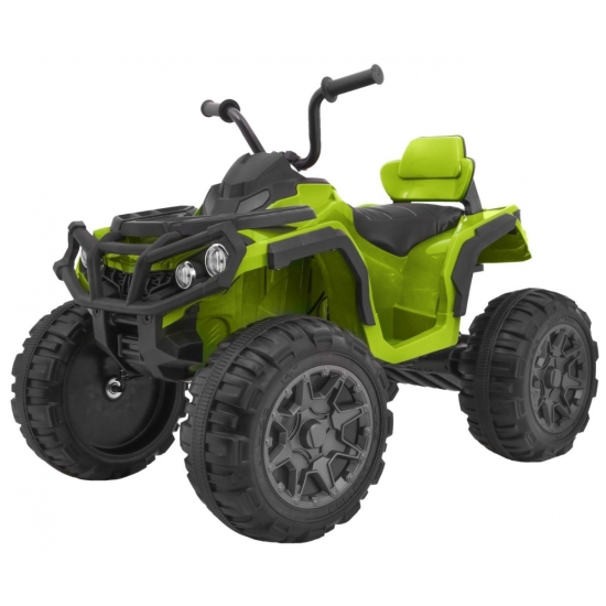 Quad ATV na akumulator dla dzieci Zielony + Koła EVA + Radio MP3 + LED + Wolny Start