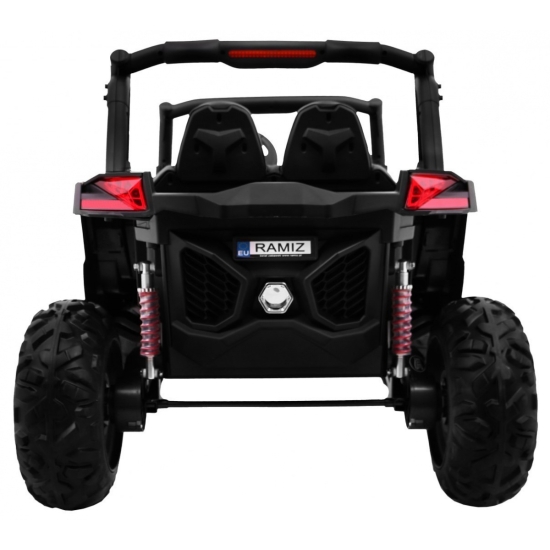 Buggy SuperStar dla dzieci Czarny + Napęd 4x4 + Pilot + Bagażnik + MP3 LED + Blokada drzwi