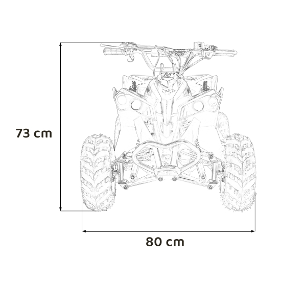 Pojazd Quad Spalinowy RENEGADE HIPERFECT 110CC Zielony