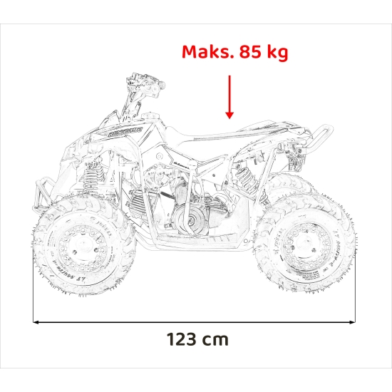 Pojazd Quad Spalinowy RENEGADE HIPERFECT 110CC Zielony