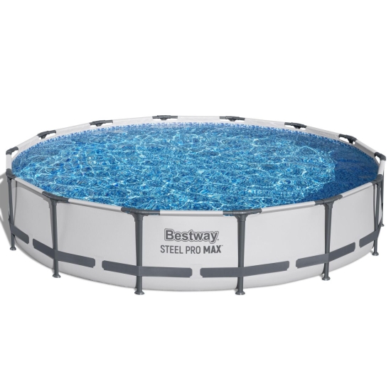 Basen stelażowy Steel Pro MAX 427x84 14FT BESTWAY 3w1 + Pompa + Filtr II