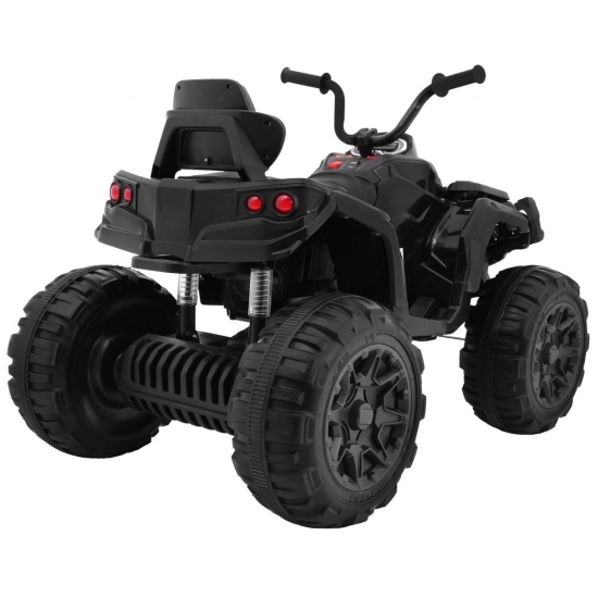 Quad ATV na akumulator dla dzieci Czarny + Koła EVA + Radio MP3 + LED + Wolny Start