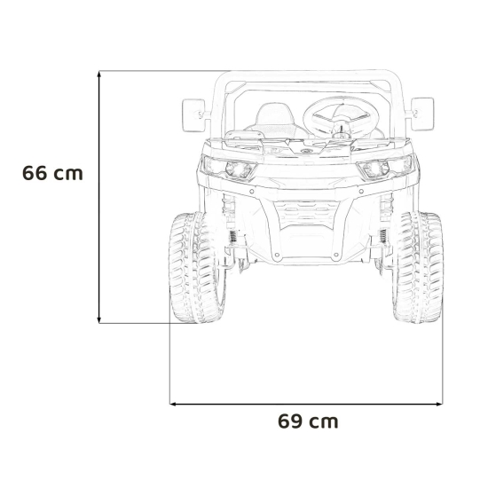 Pojazd Farmer Truck Speed 900 Niebieski