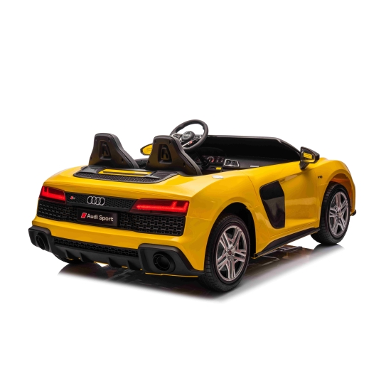 Pojazd Audi Spyder R8 LIFT STRONG Żółty