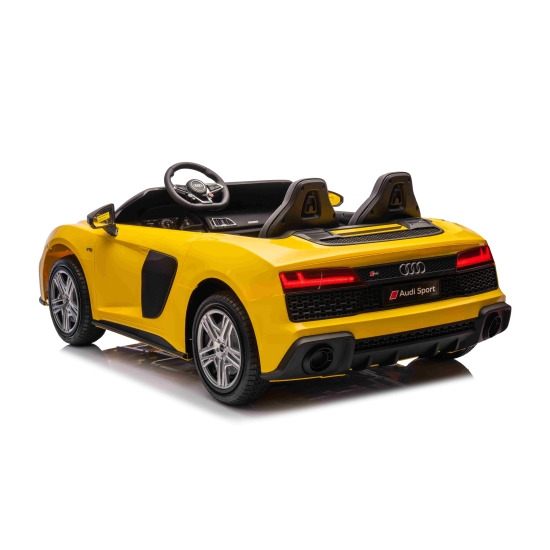 Pojazd Audi Spyder R8 LIFT STRONG Żółty