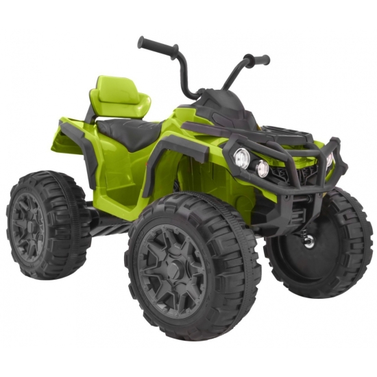 Quad ATV na akumulator dla dzieci Zielony + Koła EVA + Radio MP3 + LED + Wolny Start