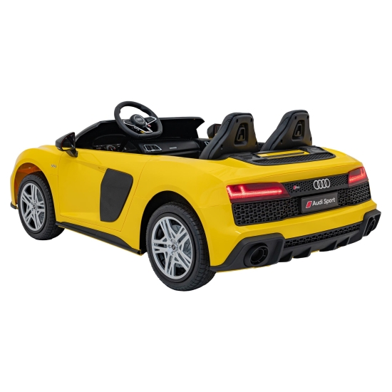 Pojazd Audi Spyder R8 LIFT Żółty