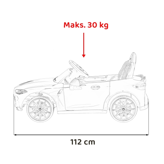 Pojazd BMW M4 Żółty