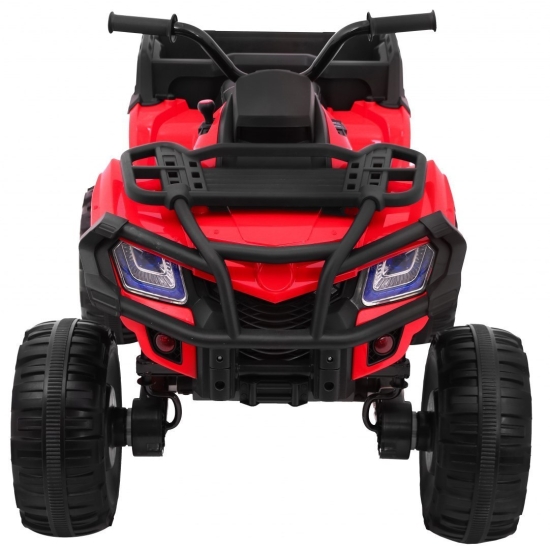 Quad XL ATV 2,4GHz na akumulator dla dzieci Czerwony + Pilot + Napęd 4x4 + Bagażnik + Wolny Start + EVA + Audio LED