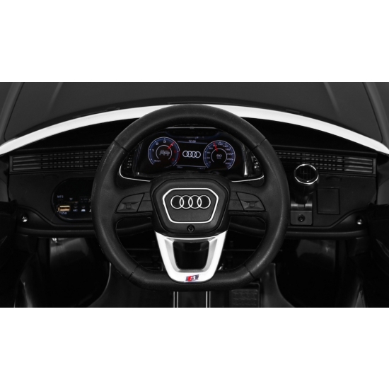 Audi Q8 Lift na akumulator dla dzieci Czarny + Pilot + EVA + Wolny Start + MP3 USB + LED