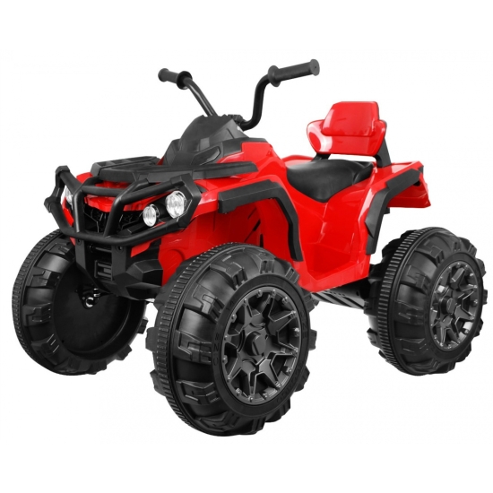 Quad ATV na akumulator dla dzieci Czerwony + Koła EVA + Radio MP3 + LED + Wolny Start