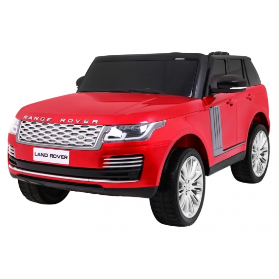 Range Rover HSE Lakierowane Autko dla 2 dzieci Czerwony + Pilot + Panel audio + LED