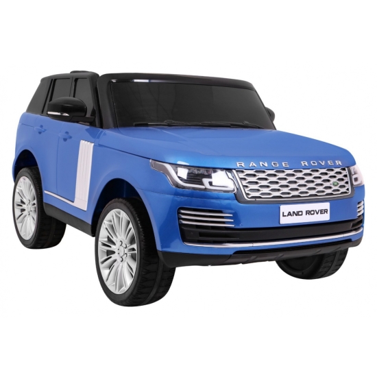 Range Rover HSE Lakierowane Autko dla 2 dzieci Niebieski + Pilot + Panel audio + LED