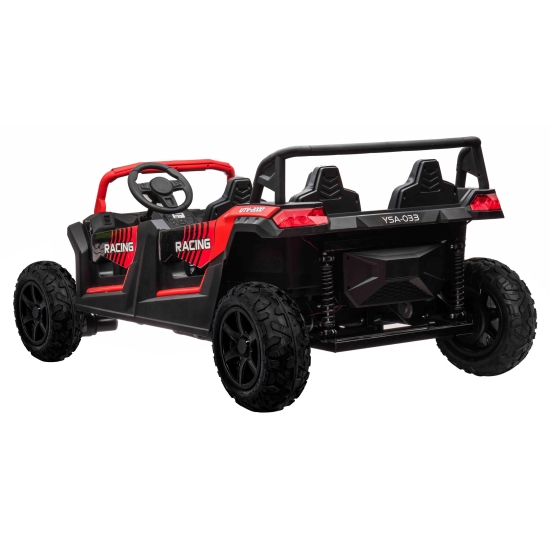 Pojazd 4-osobowy Buggy ATV RACING UTV2000 Z Baterią Li-ion Czerwony