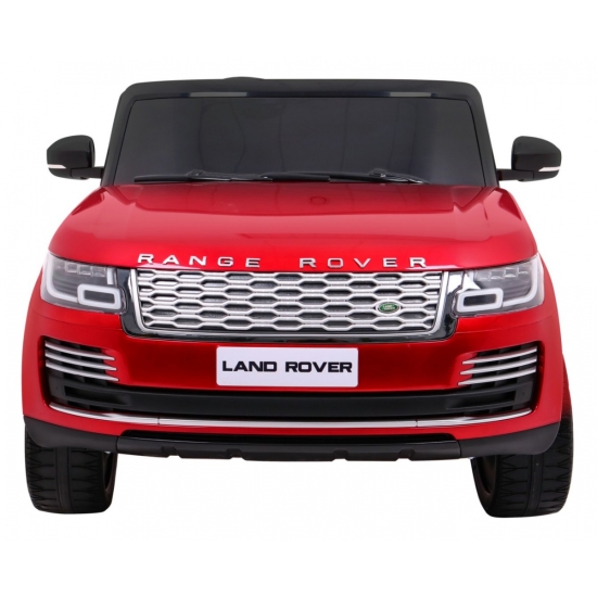 Range Rover HSE Lakierowane Autko dla 2 dzieci Czerwony + Pilot + Panel audio + LED