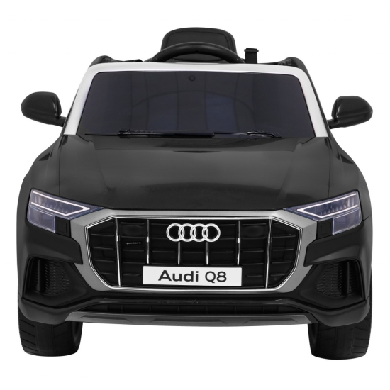 Audi Q8 Lift na akumulator dla dzieci Czarny + Pilot + EVA + Wolny Start + MP3 USB + LED