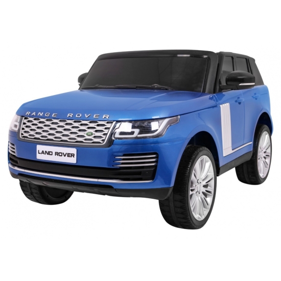 Range Rover HSE Lakierowane Autko dla 2 dzieci Niebieski + Pilot + Panel audio + LED