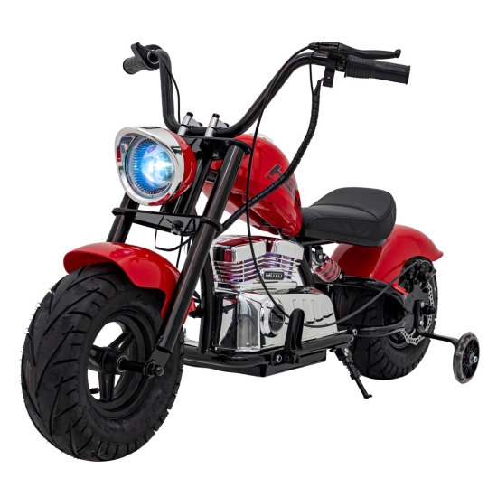 Pojazd Motorek Chopper Warrior Czerwony