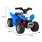 Quad Honda 250X TRX na akumulator Niebieski + Klakson + LED + Ekoskóra