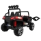 Grand Buggy Strong Lift dla dzieci Czerwony + Napęd 4x4 + Pilot + Bagażnik + Radio MP3 + LED