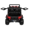 Terenowe Grand Buggy Lift dla dzieci Czerwony + Napęd 4x4 + Pilot + Bagażnik + Radio MP3 + LED