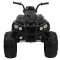 Quad ATV na akumulator dla dzieci Czarny + Koła EVA + Radio MP3 + LED + Wolny Start