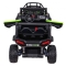 Buggy UTV Terenówka dla dzieci Zielony + Pilot + Bagażnik + Wolny Start + EVA + MP3 LED