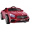 Mercedes AMG SL65 dla dzieci Lakier Czerwony + Pilot + Bagażnik + Regulacja siedzenia + MP3 LED + Wolny Start