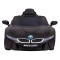 BMW I8 Lift Auto na akumulator Czarny + Pilot + Wolny Start + 3-pkt pasy + MP3 USB + LED