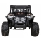 Buggy UTV Terenówka dla dzieci Czarny + Pilot + Bagażnik + Wolny Start + EVA + MP3 LED