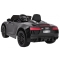 Audi R8 Spyder na akumulator Czarny + Pilot + EVA + Wolny Start + Radio MP3 + LED