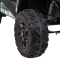 Buggy UTV Terenówka dla dzieci Zielony + Pilot + Bagażnik + Wolny Start + EVA + MP3 LED