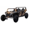 Pojazd 4-osobowy Buggy ATV RACING UTV2000 Z Baterią Li-ion Złoty