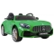 Mercedes-Benz GT R dla dzieci Lakier Zielony + Napęd 4x4 + Nawiew powietrza + Pilot + EVA + MP3 LED