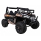 Buggy UTV Terenówka dla dzieci Czarny + Pilot + Bagażnik + Wolny Start + EVA + MP3 LED