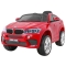 BMW X6M Elektryczne Autko dla dzieci Lakier Czerwony + Pilot + EVA + Wolny Start + Audio + LED