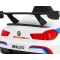 BMW M6 GT3 Auto na akumulator dla dzieci Biały + Nawiew powietrza + Dźwięki MP3 Światła + Pilot