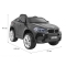 BMW X6M Elektryczne Autko dla dzieci Lakier Czarny + Pilot + EVA + Wolny Start + Audio + LED