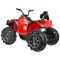 Quad ATV na akumulator dla dzieci Czerwony + Koła EVA + Radio MP3 + LED + Wolny Start