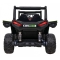 Buggy UTV Terenówka dla dzieci Zielony + Pilot + Bagażnik + Wolny Start + EVA + MP3 LED