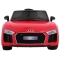 Audi R8 Spyder na akumulator Lakier Czerwony + Pilot + EVA + Wolny Start + Radio MP3 + LED